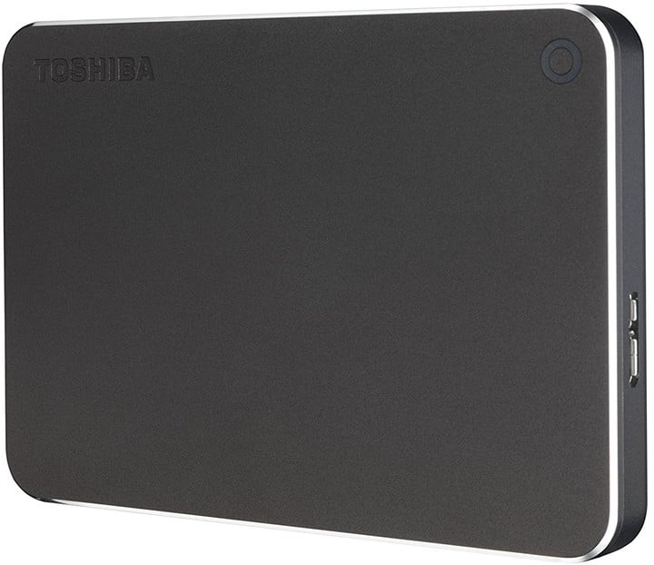 Пренослив хард диск, Toshiba Canvio Premium - 1TB, сив