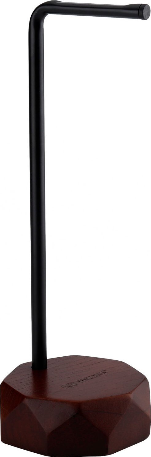 Држач за слушалки Mozos HS-PRO-DARK, метал и дрво, 35 cm, боја цреша