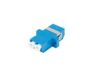 Adapter fibër optike SM Logilink LC UPC, duplex, blu