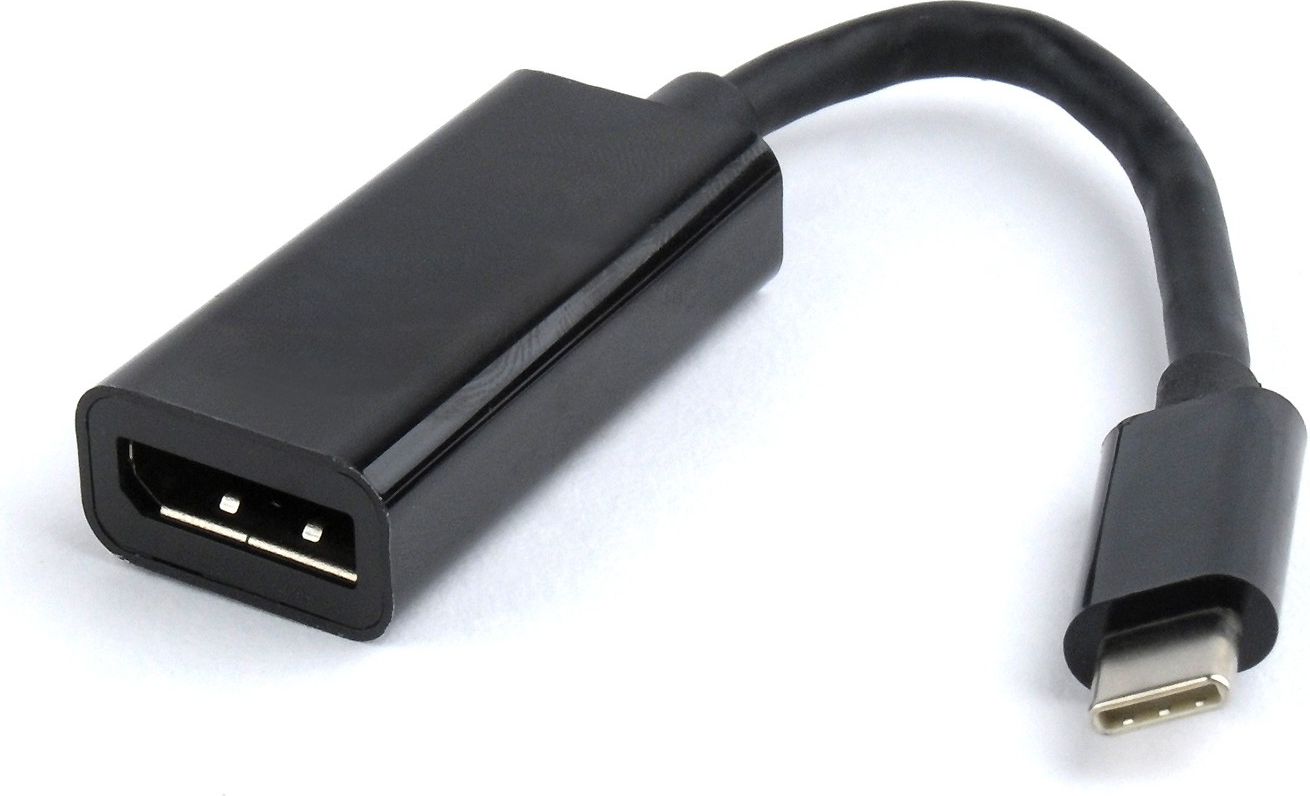 Adapter i zi Gembird A-CM-DPF-01 USB-C në DisplayPort (A-CM-DPF-01)