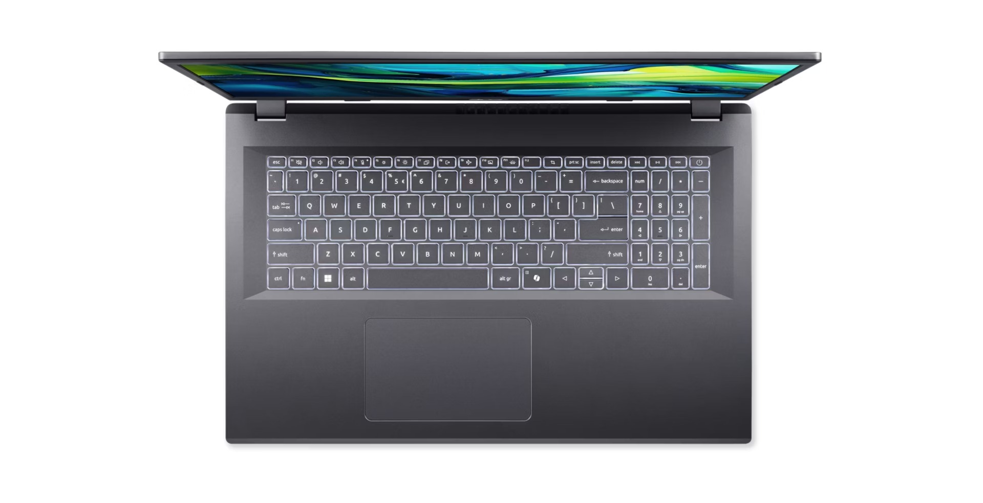 Laptop Acer Aspire 17 A17-51M, 17,3'', FHD, Intel 3-100U, 16GB RAM, 512GB SSD, i zi