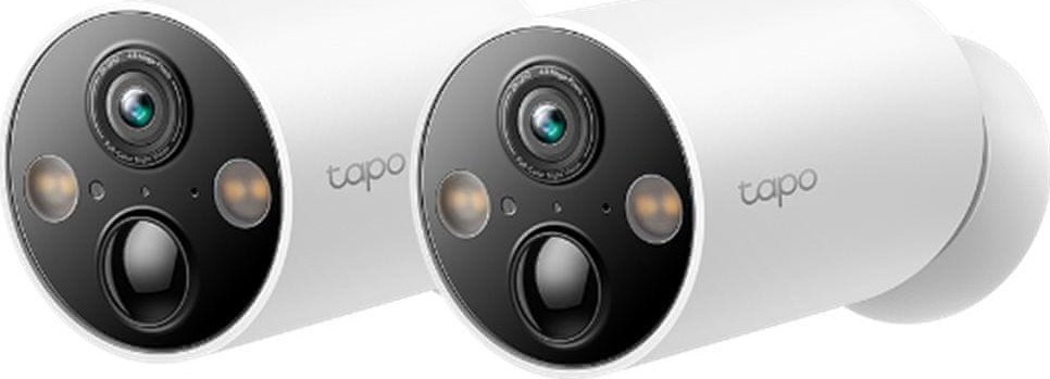 Kamerë sigurie TP-Link Tapo C425, Wi-Fi, rezolucion HD, paketim 2 copë, e bardhë