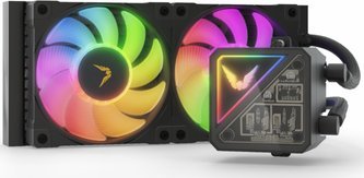 Ftohës ujor për procesor Valkyrie V240 Lite, 240 mm, all in one, i zi