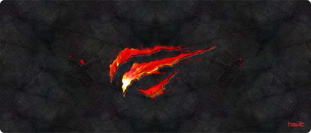 Mauspad Havit MP861, XL, i kuq