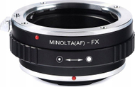 Adapter lente K&amp;F Concept KF06.159, Minolta AF Sony A në Fujifilm X, bronzi dhe alumini, i zi