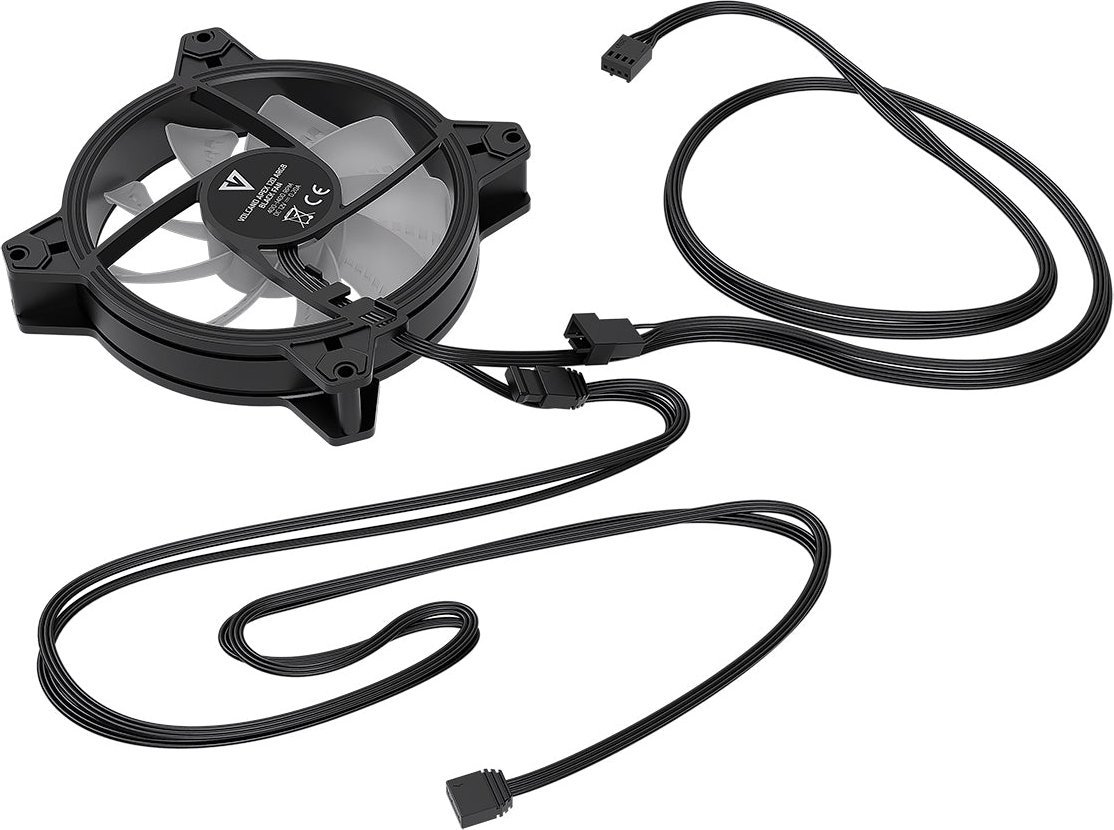 Ventilator ARGB 120mm, 3 pin, i zi