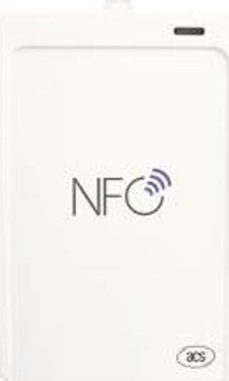 Lexues kartelash NFC ACS ACR1552U, USB, kompakt, i bardhë