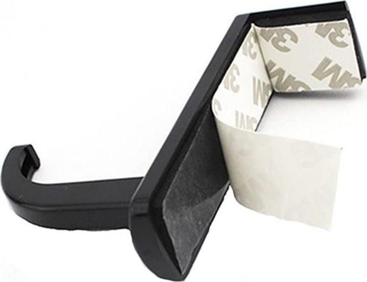 Држач за слушалки Techly, пластика, Црна