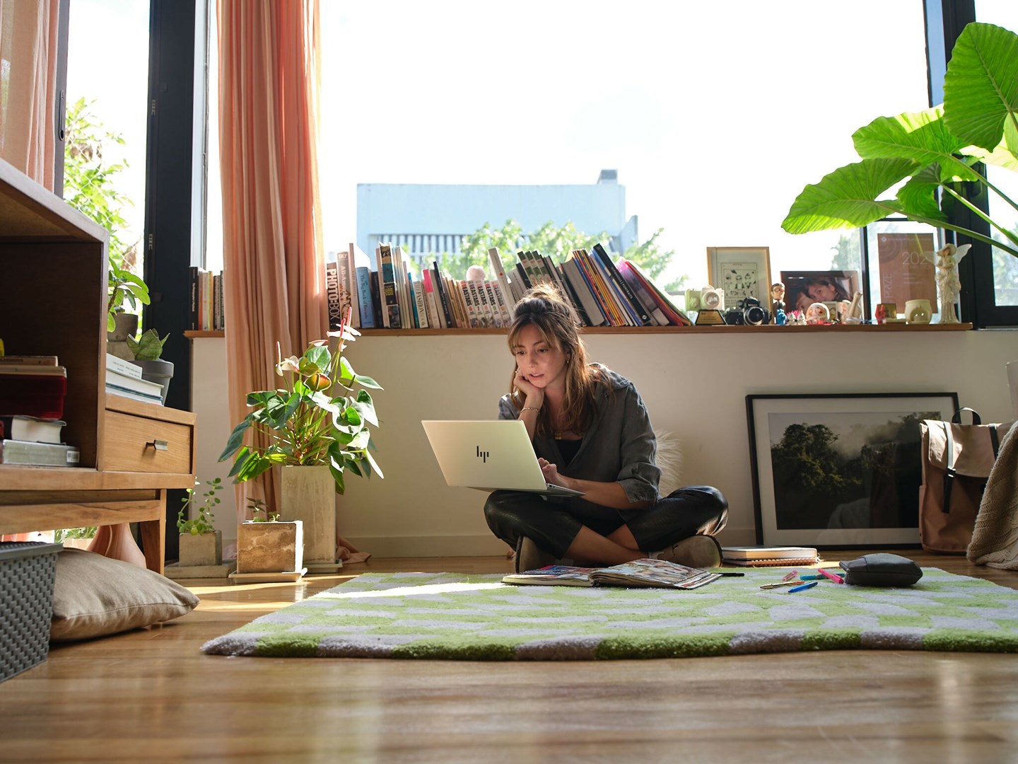 Laptop HP Pavilion 15-eh3164nw, 15.6", AMD Ryzen 5 7530U, 16 GB RAM, 512 GB SSD, i bardhë