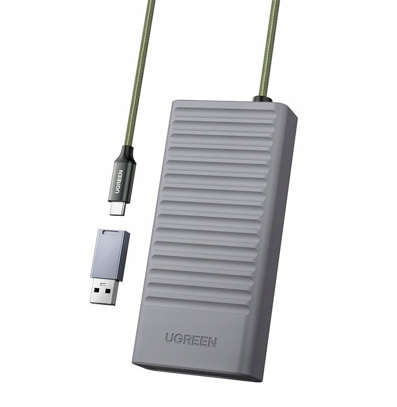 Kuti organizuese UGREEN 55899 për kartela memorie, multifunksionale, portative, gri