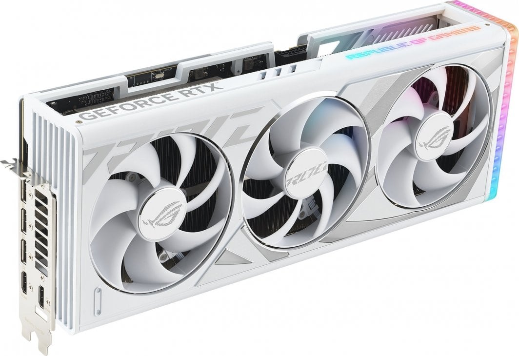 Kartelë grafike Asus ROG Strix GeForce RTX 4080 SUPER White 16GB GDDR6X