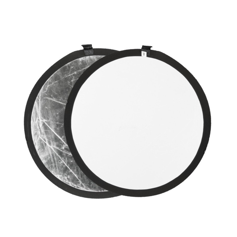Quadralite Reflector Silver/White 60cm Quadralite Reflector Silver/White 60cm