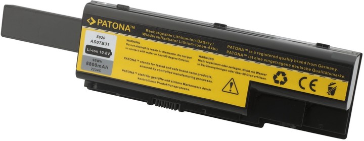Bateri Patona për laptop ACER ASPIRE 5220/5920, 8800 mAh 