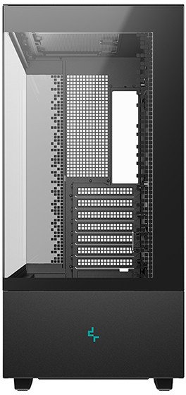 Kуќиште за компјутер DeepCool CH690 Digital, ATX куќиште, дигитален екран, црно