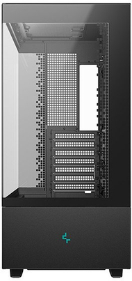 Kуќиште за компјутер DeepCool CH690 Digital, ATX куќиште, дигитален екран, црно