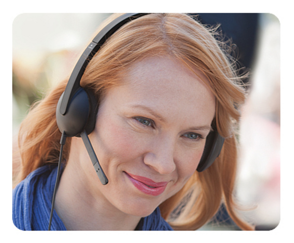 Kufje Logitech H340, me kabllo, të zeza