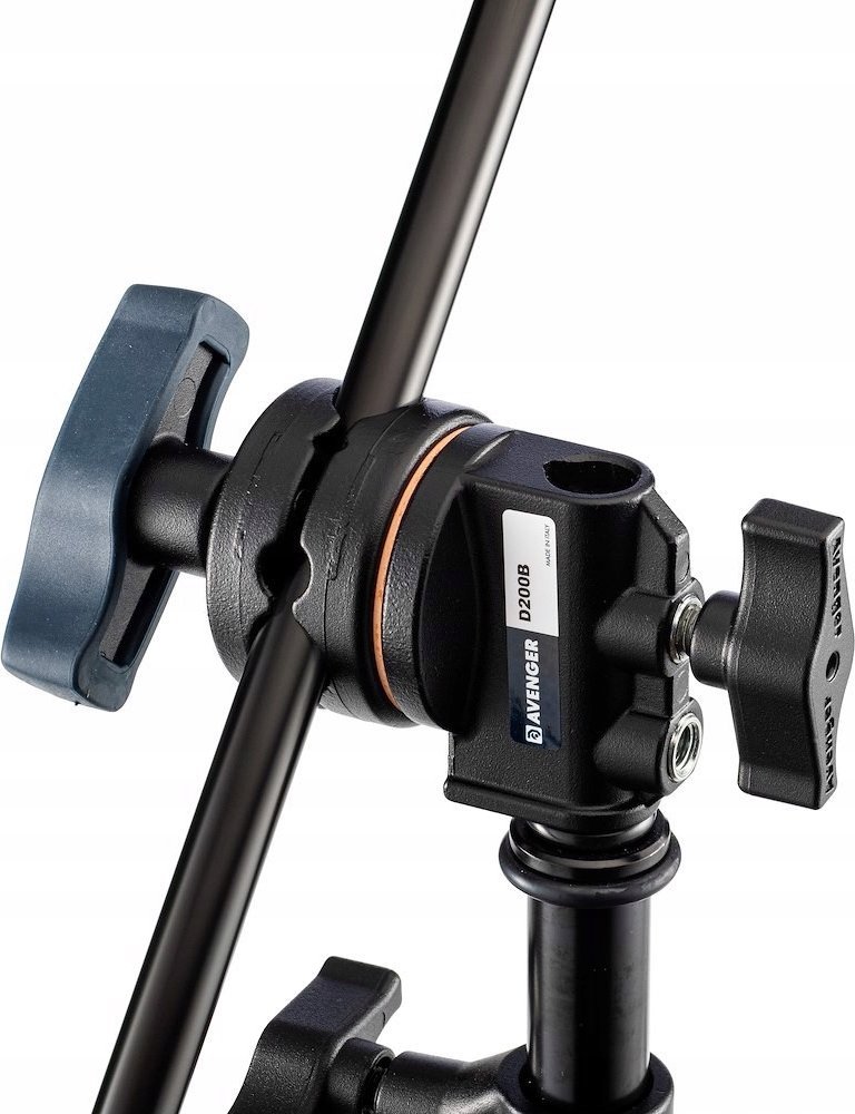 Grip head Avenger D200B, 2.5", për ndriçim, i zi