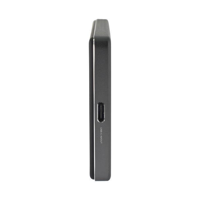 Dviced Ultrathin MagSafe Power Bank 5000mAh, Black/Grey
