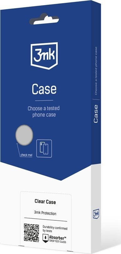 Mbulesë mbrojtëse 3mk Clear Case për Google Pixel 8a 5G, transparente