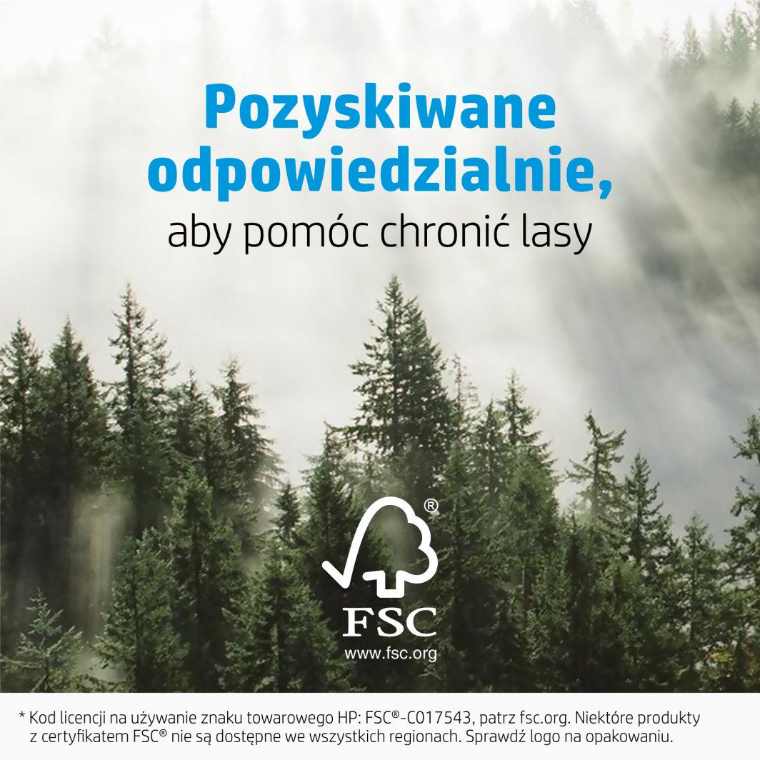 Хартија за печатење HP FSC 7HF70A, бела боја