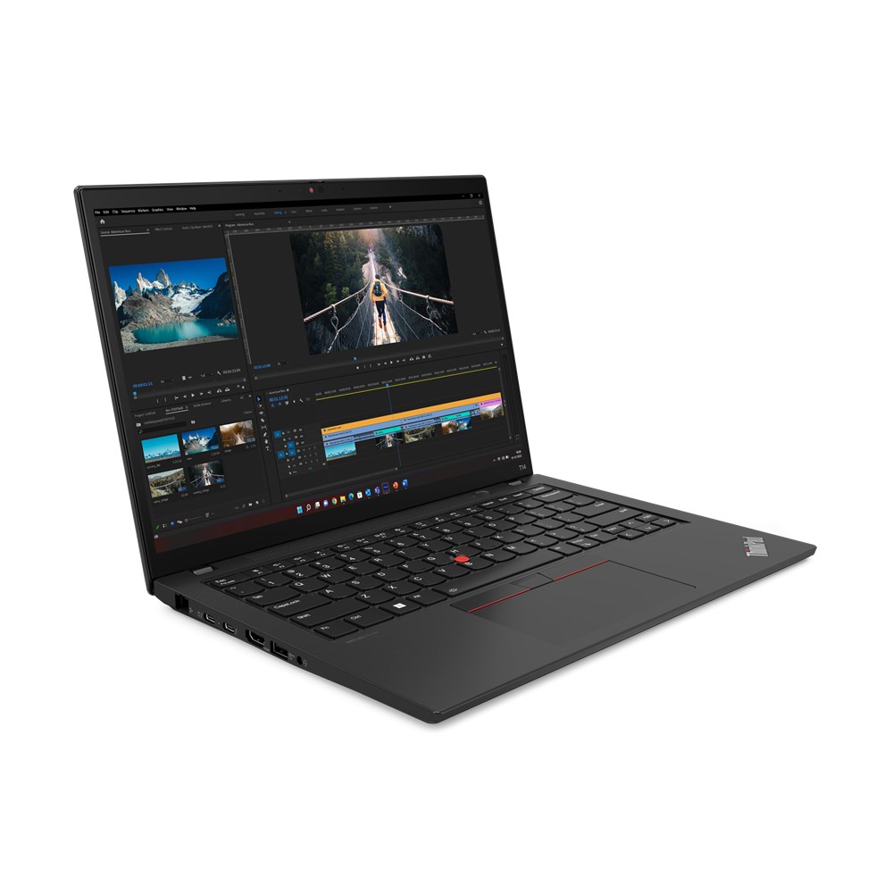 Лаптоп Lenovo ThinkPad T14, 14", Intel i5-1335U, 16 GB RAM, 512 GB SSD, црн