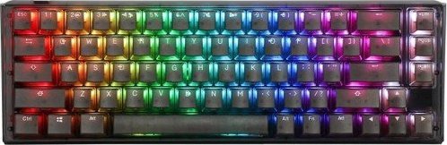 Tastierë gaming Ducky One 3 Aura Black SF, mekanike Gateron Baby Kangaroo, RGB LED, e zezë
