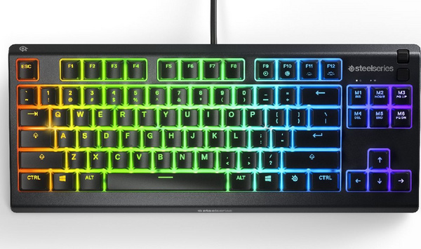 Tastierë SteelSeries Apex 3 TKL US (64831), US, e zezë