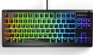 Tastierë SteelSeries Apex 3 TKL US (64831), US, e zezë