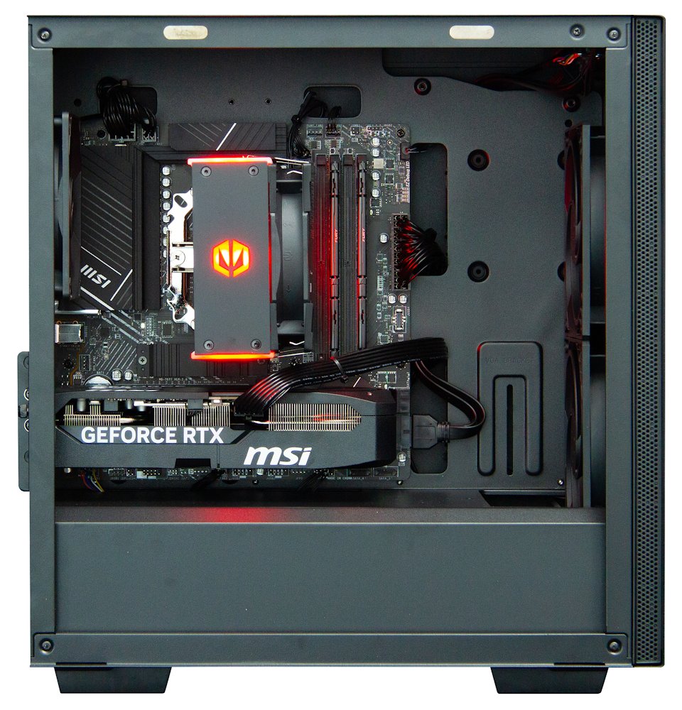 Kompjuter HAL3000 MČR Finale Pro, AMD Ryzen 5 7600, 32GB RAM, 1TB SSD, i zi