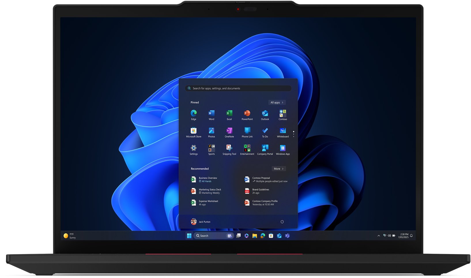 Laptop Lenovo ThinkPad T14 G6, 14", Intel Core Ultra 7 255U, 32GB RAM, 1TB SSD, Intel UHD Graphics, i zi