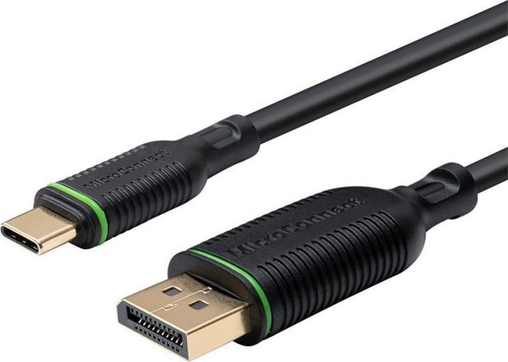 Kabllo video Microconnect MC-USBCDP3, USB Type C në DisplayPort, 3m, e zezë