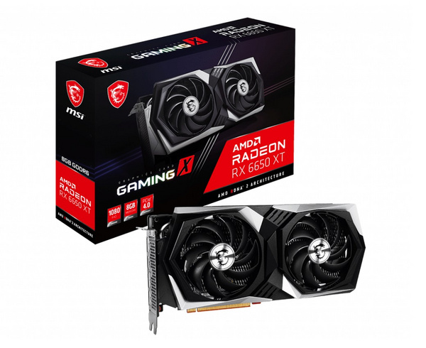 Kartelë grafike MSI AMD Radeon RX 6650 XT GAMING X, 8G GDDR6