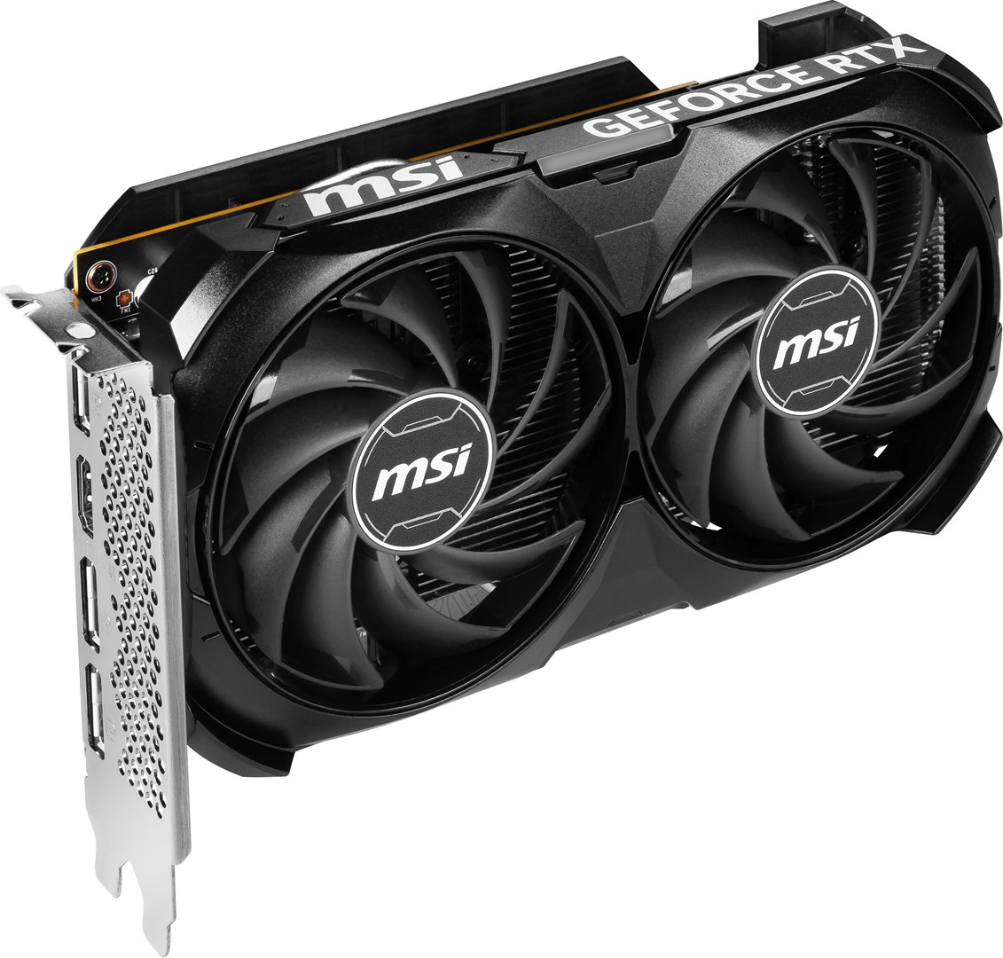 Kartelë grafike MSI GeForce RTX 4060 VENTUS 2X BLACK 8G OC NVIDIA 8 GB GDDR6
