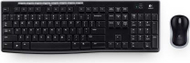 Комплет тастатура и глушец Logitech MK270, безжични, со нумеричка тастатура, црн