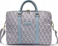 Çantë laptopi Guess Gcube Stripes GUCB15HGCFSEB, 16", blu