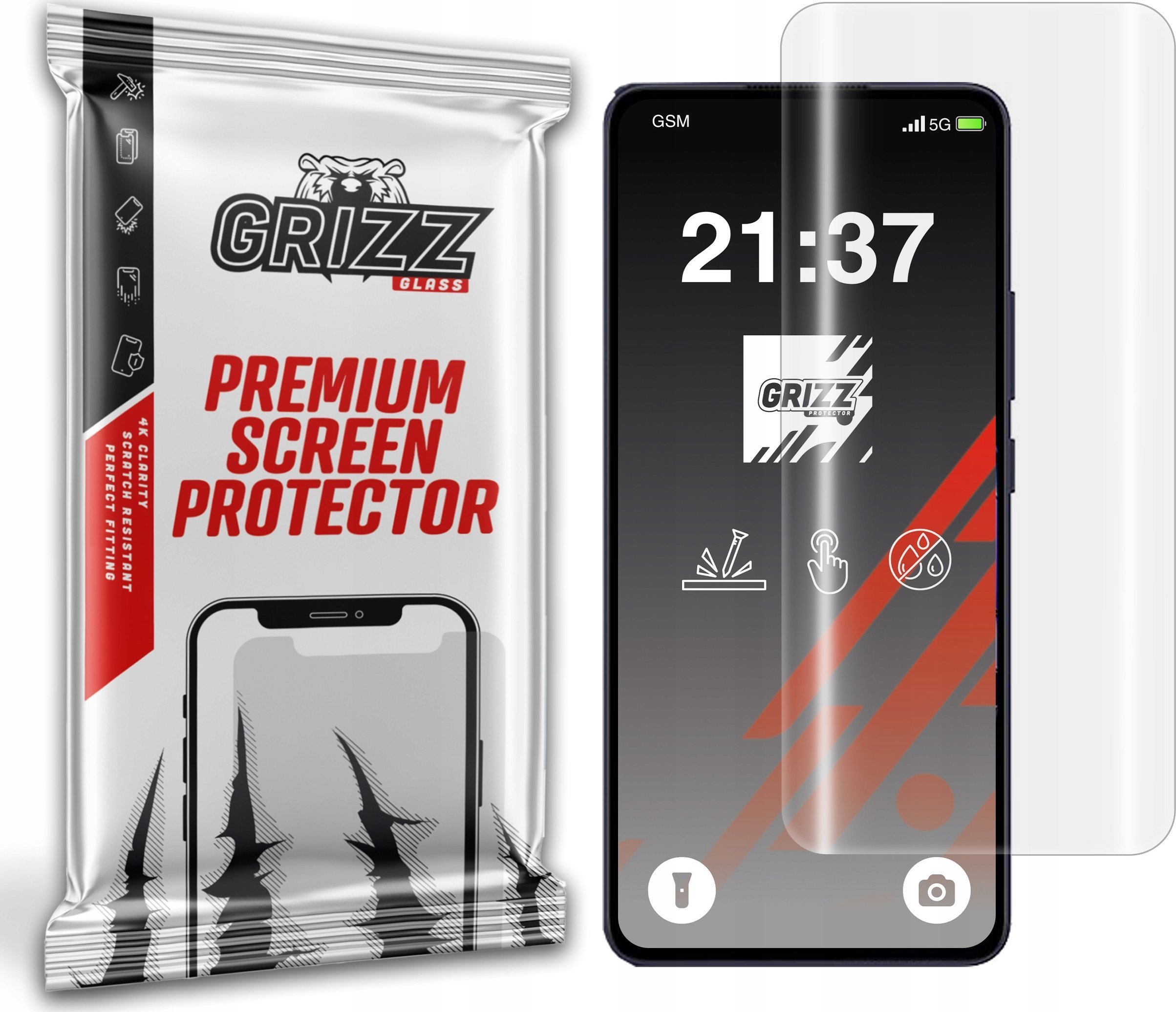 Folie mbrojtëse Hydrogel për Oppo Reno13 F 4G, transparent