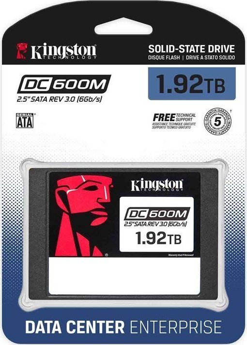 Disk SSD Kingston DC600M 1.9, 2TB, 2.5" SATA III