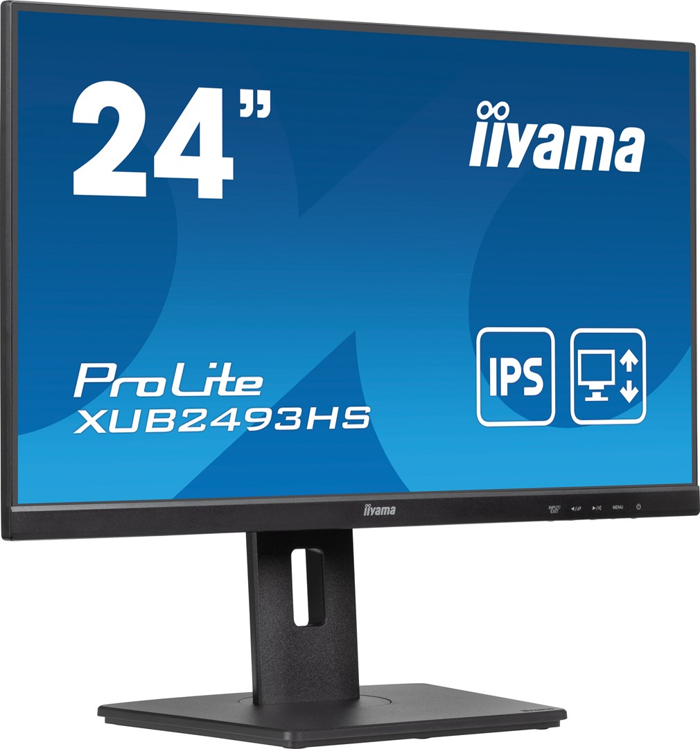 Monitor iiyama ProLite XUB2493HS-B6, 23.8", 1920 x 1080, Full HD, i zi