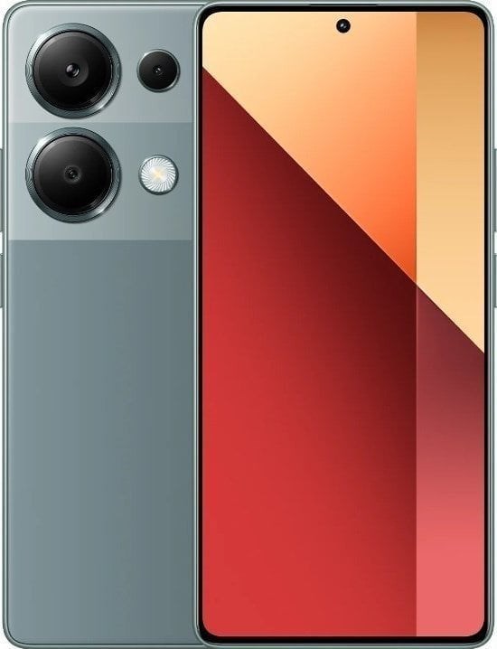 Celular Redmi Note 13 Pro Dual SIM, 512 GB, 12 GB RAM, i gjelbër