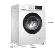 Lavatriçe TCL FF0610WB0CZ, 6kg, 1000rpm, e bardhë