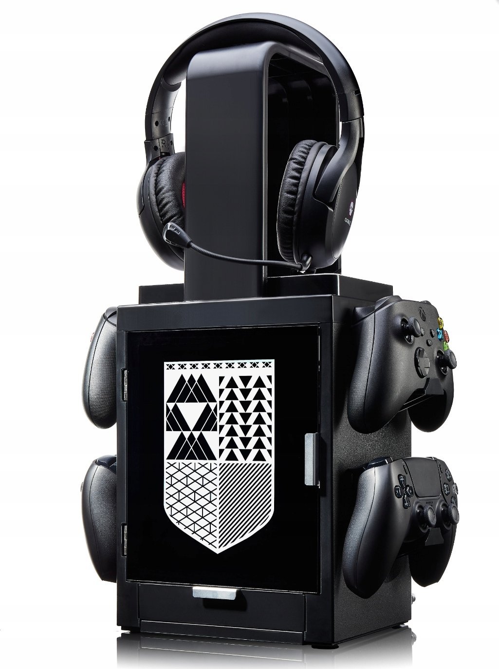 Dollap gaming Destiny Gaming Locker LED, me ndriçim LED, me mbajtëse aksesorësh, shumëngjyrësh