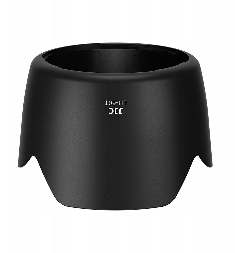 Parasol lente JJC LH-60T ET-60, për Canon RF EF EF-S 75-300mm 55-250mm, 58mm, e zezë