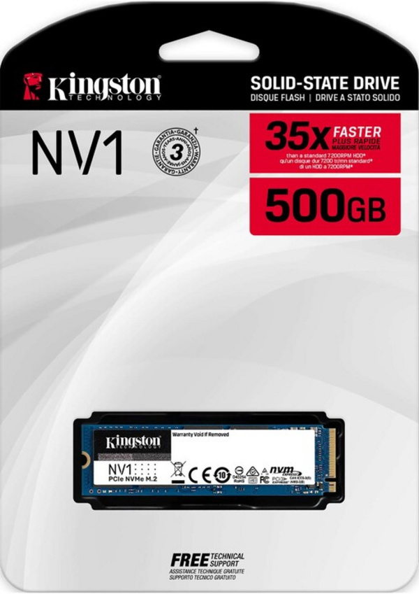 Disk i brendshëm SSD Kingston NV1, M.2 - 500GB