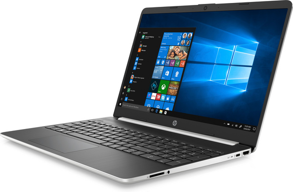 Laptop HP 15, 15.6", Intel Core i3, 4GB RAM, 256GB SSD, Intel UHD Graphics, gri / argjendtë