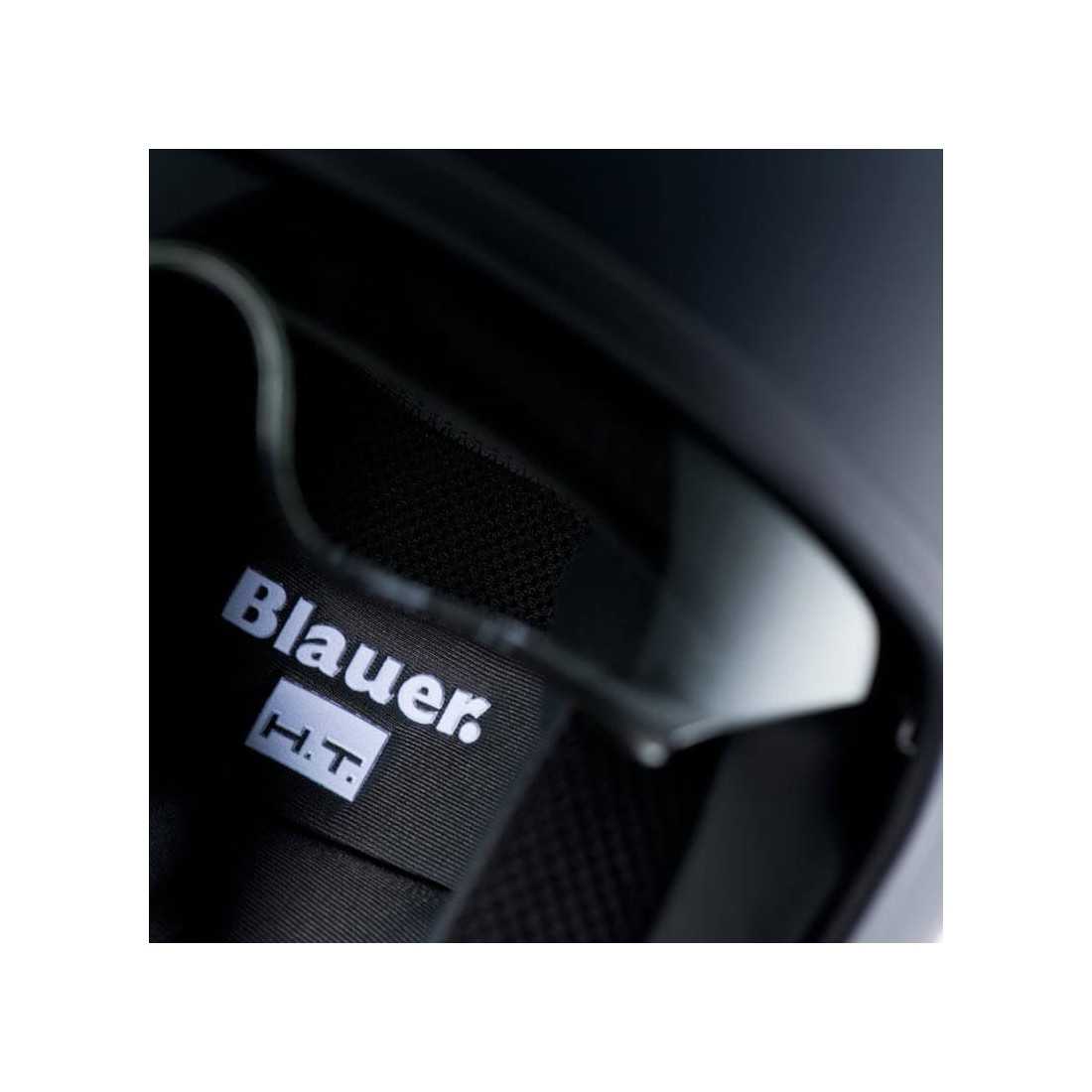 Мото кацига џет БЛАУЕР ХТ Pilot 1.1, монохроматска, мат, црна