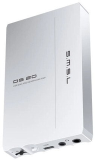 DAC AMP portativ për kufje SMSL DS20, USB C, dalje 3.5mm dhe 4.4mm, gri