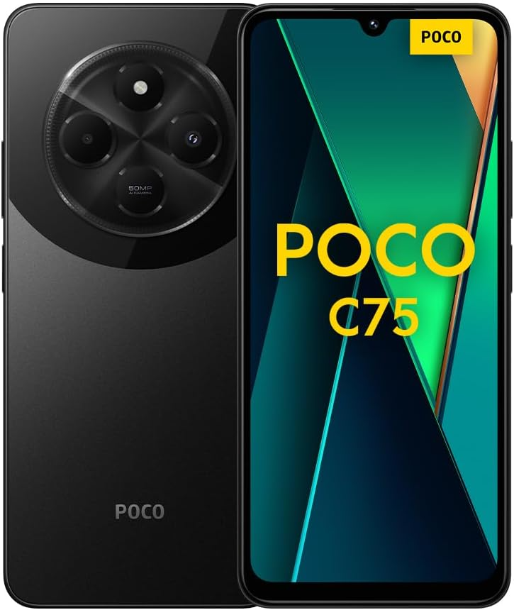 Celular Xiaomi Poco C75, 6.88", 8/256GB, i zi