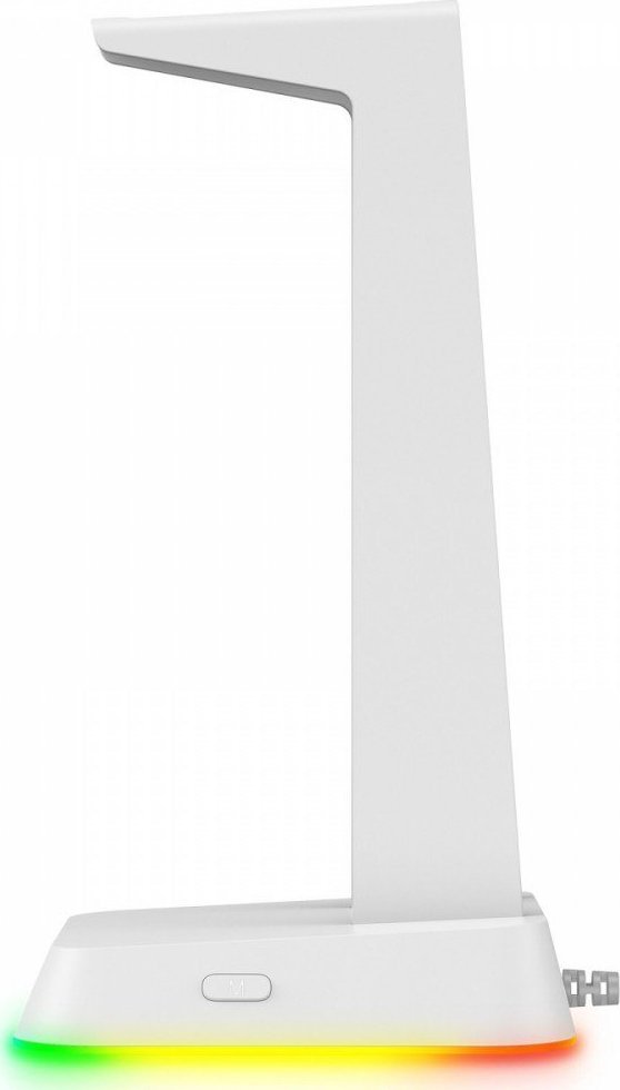 Држач за слушалки Onikuma ST2, RGB, 3x USB, бел