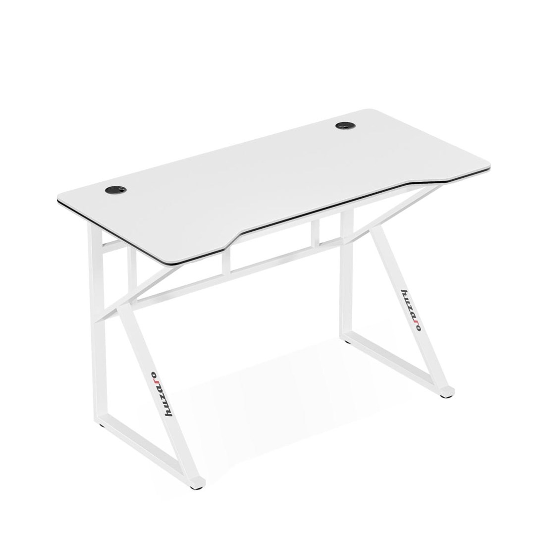 Tavolinë gaming Huzaro Hero 1.6, 120x60 cm, e bardhë