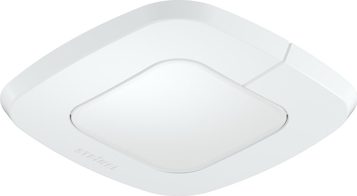 Detektor pranie Steinel IR Q SLIM XS E KNX3.1 WS, sensor tavani, për sistem KNX, i bardhë